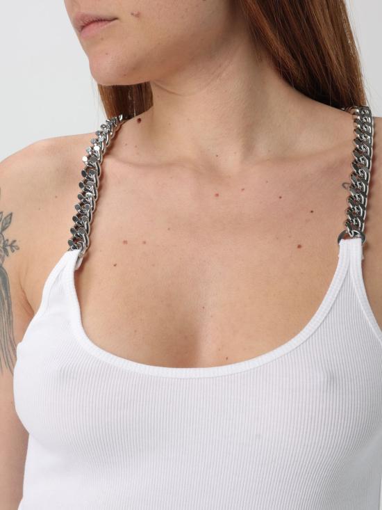 25FW 스텔라 맥카트니 민소매 티셔츠 6J03533SPZ67 9000 White - STELLA MCCARTNEY