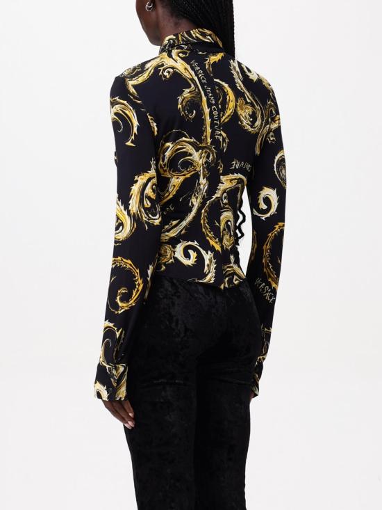 24FW 베르사체 블라우스 77HAL213JS358 G89 Black - VERSACE