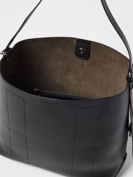 25FW 호간 숄더백 KBW01RS0300TZP B999 Black - HOGAN