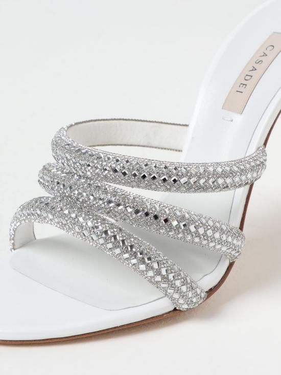 25SS 카사데이 힐/펌프스 1M417J1001W000 B233 White - CASADEI