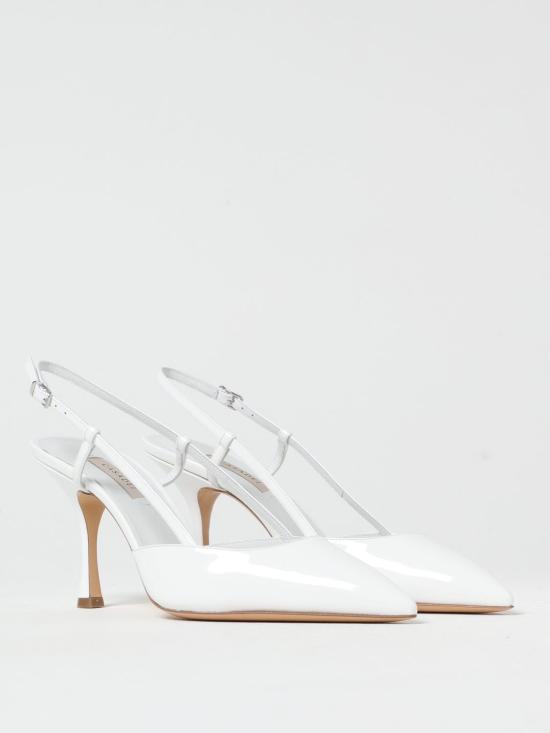 25SS 카사데이 힐/펌프스 1G643J0801WTIFF 9999 White - CASADEI