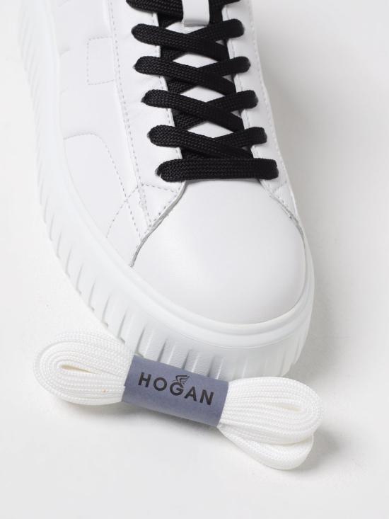 25FW 호간 H 스트라이프 스니커즈 HXM6450FC60LE9 0001 White - HOGAN
