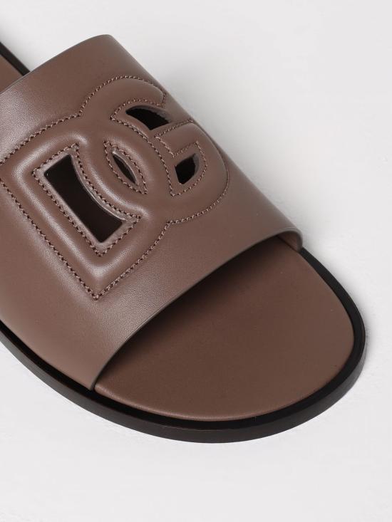 25FW 돌체앤가바나 뮬/슬리퍼 A80397AO602 8K327 Grey - DOLCE & GABBANA