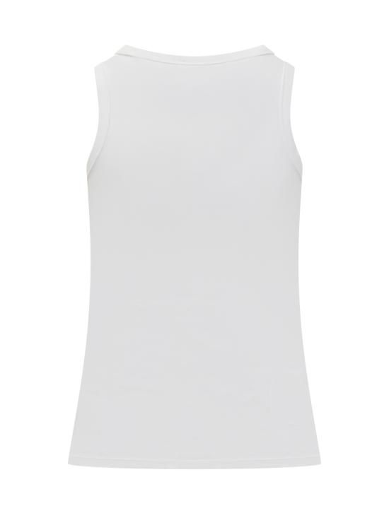 25SS 디젤 민소매 티셔츠 A157030AFAA 100 WHITE - DIESEL