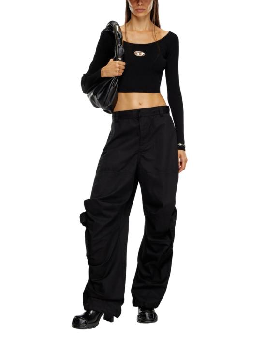 25SS 디젤 스웨터 A141890DLAX 9XX DEEP BLACK - DIESEL