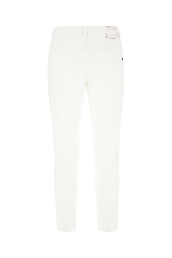 25SS 돈답 스트레이트 팬츠 UP576 BS0030PTD 000 Bianco - DONDUP