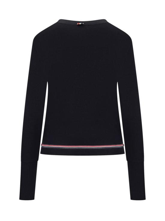 25SS 톰브라운 스웨터 FJS194AJ0185 415 BLUE - THOM BROWNE