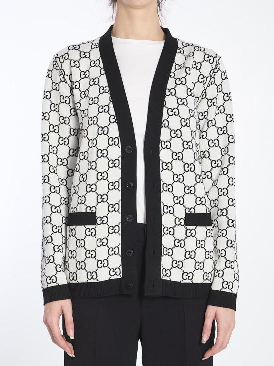 25SS 구찌 가디건 36848595 798157 XKEJP 1070 WHITE - GUCCI