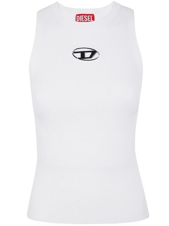 25SS 디젤 블라우스 A17450 0DLAX 100 WHITE