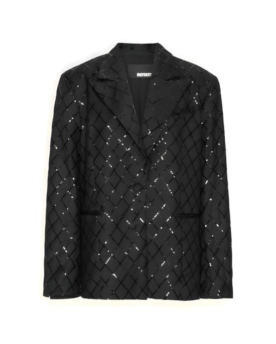 25SS 로테이트 바이 크리스텐슨 자켓 113325100100 Black