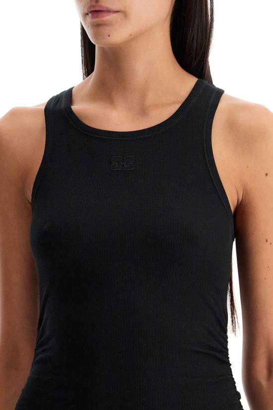 25SS 가니 미디 원피스 T3935 099 - GANNI