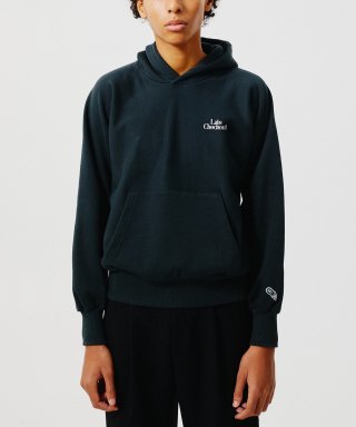  레이트 체크아웃 후드 티셔츠 LTCU3FRSW014BK BLACK DOM