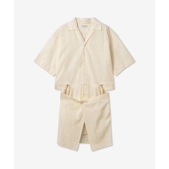  르메르 미디 원피스 DR1006LF1067WH054 DOM