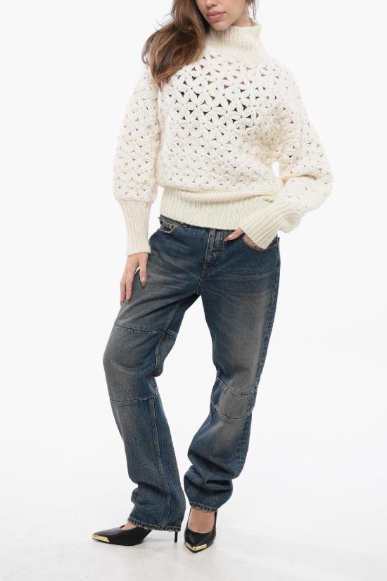  파비아나 필리피 터틀넥 MAD223F444H83225 White - FABIANA FILIPPI