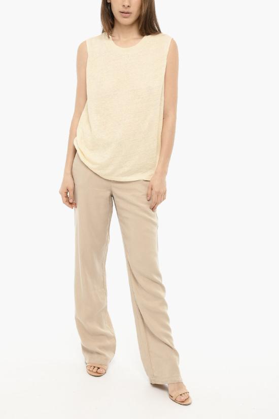  울리치 민소매 티셔츠 CFWWTE0032FRUT2106 809 Beige - WOOLRICH