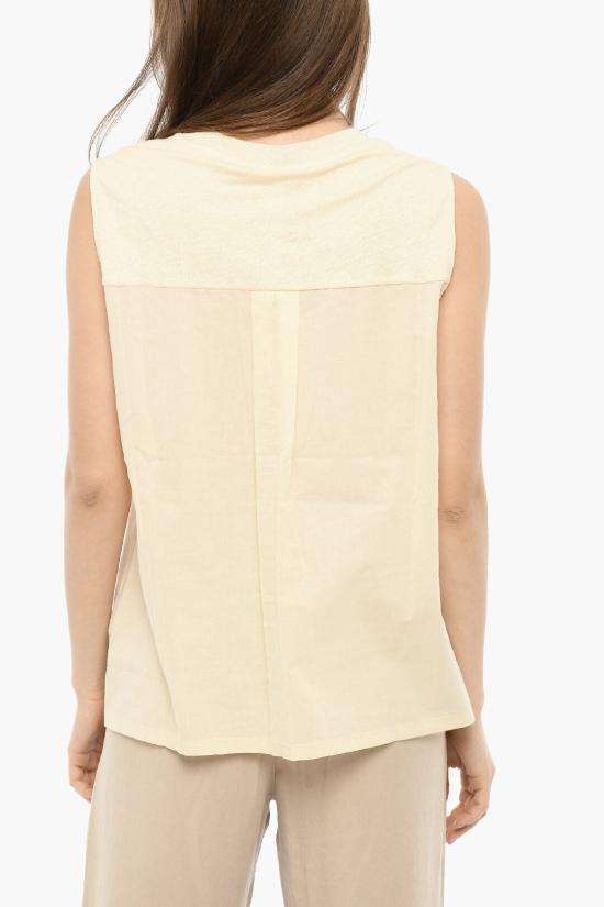  울리치 민소매 티셔츠 CFWWTE0032FRUT2106 809 Beige - WOOLRICH