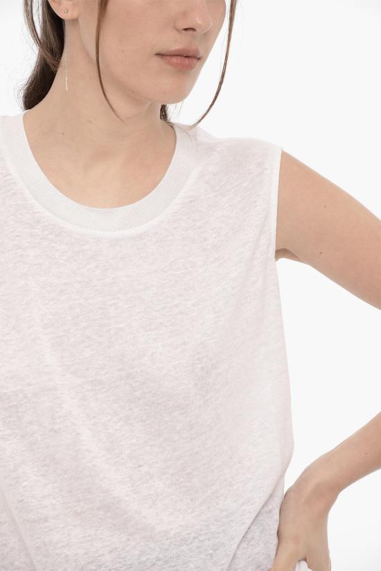  울리치 민소매 티셔츠 CFWWTE0032FRUT2106 800 White - WOOLRICH