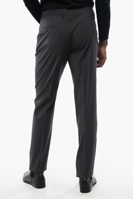  꼬르넬리아니 스트레이트 팬츠 854215 0118563 015 Gray - CORNELIANI
