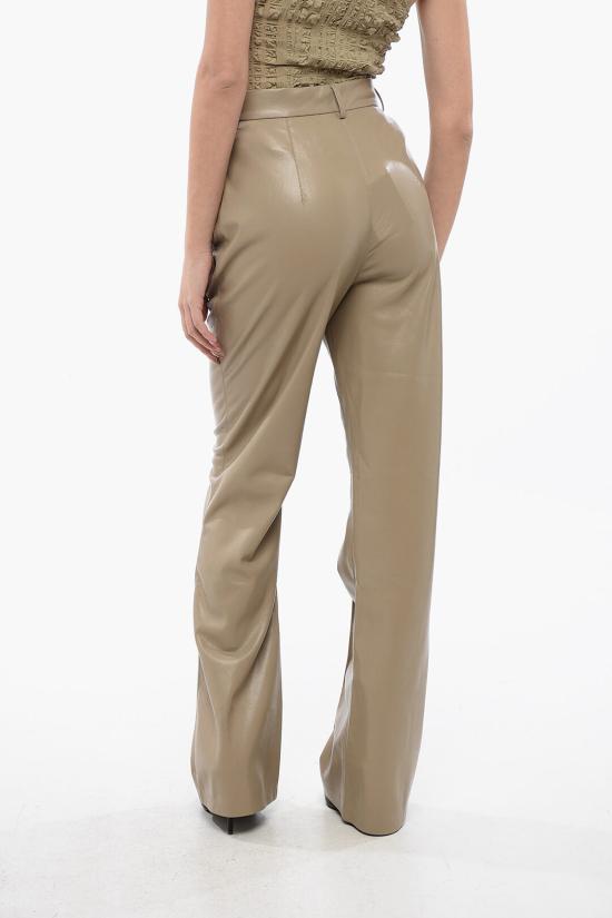  나누슈카 스트레이트 팬츠 NW24RSPA01579 0 ASHY TAUPE Beige - NANUSHKA