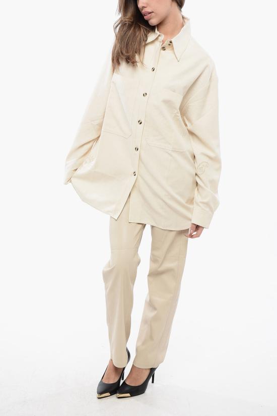  나누슈카 블라우스 NW23PFSH00471 0 CREME Beige - NANUSHKA