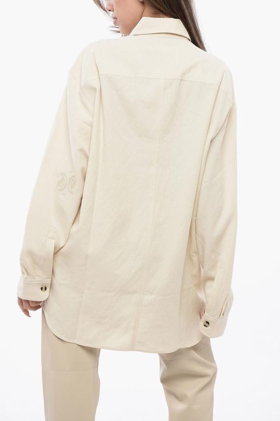  나누슈카 블라우스 NW23PFSH00471 0 CREME Beige - NANUSHKA