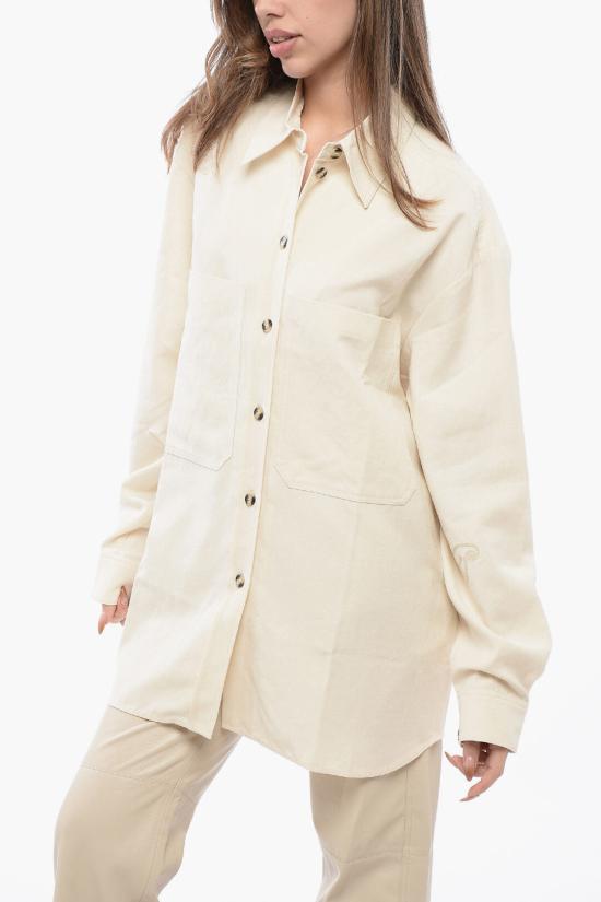  나누슈카 블라우스 NW23PFSH00471 0 CREME Beige