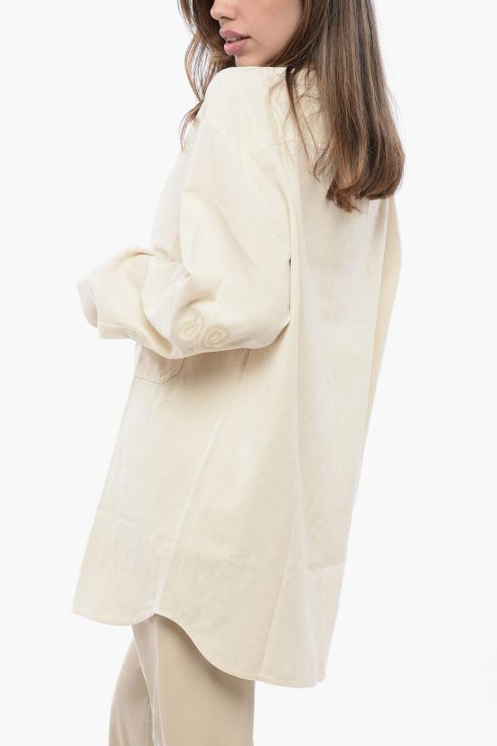 나누슈카 블라우스 NW23PFSH00471 0 CREME Beige - NANUSHKA