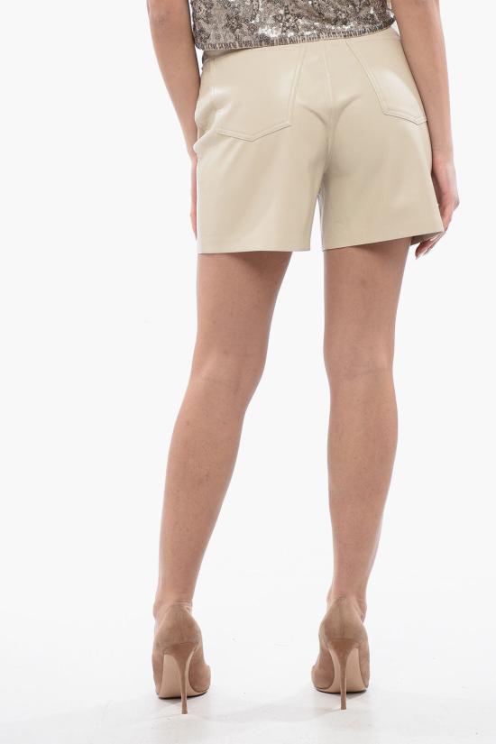  나누슈카 숏팬츠 NW24CRST00771 0 CREME Beige - NANUSHKA