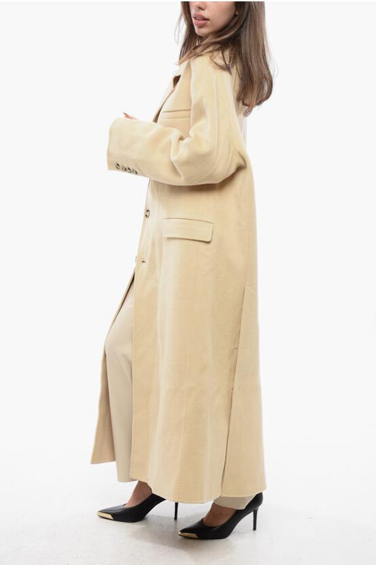  나누슈카 코트 NW24RSOW01371 0 CREME Beige - NANUSHKA