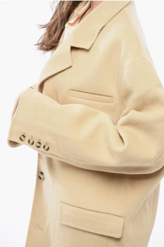  나누슈카 코트 NW24RSOW01371 0 CREME Beige - NANUSHKA