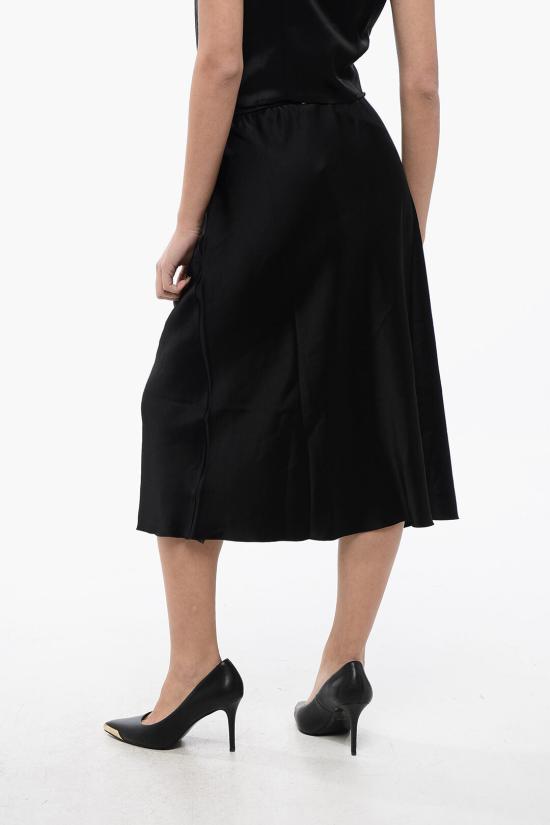  나누슈카 롱 스커트 NW21CRSK02399 0 BLACK Black - NANUSHKA