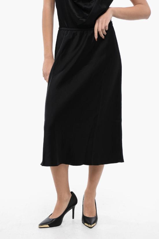 나누슈카 롱 스커트 NW21CRSK02399 0 BLACK