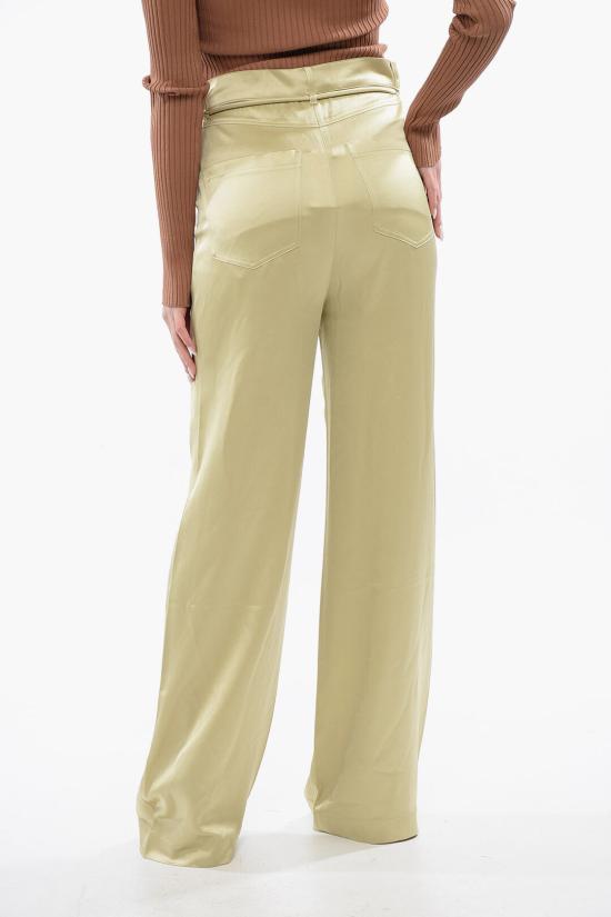  나누슈카 스트레이트 팬츠 NW24RSPA02363 0 LIME YELLOW Green - NANUSHKA