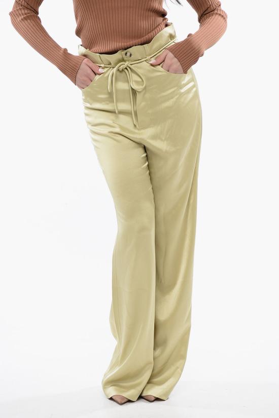  나누슈카 스트레이트 팬츠 NW24RSPA02363 0 LIME YELLOW Green