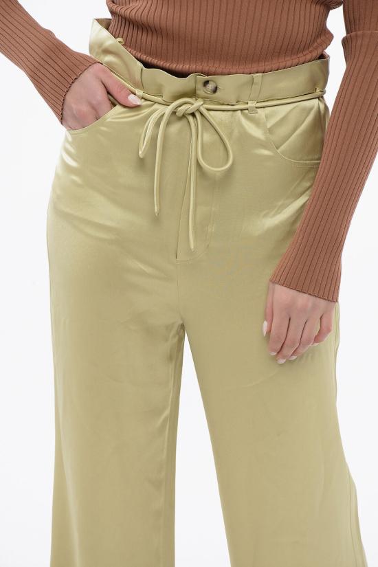  나누슈카 스트레이트 팬츠 NW24RSPA02363 0 LIME YELLOW Green - NANUSHKA