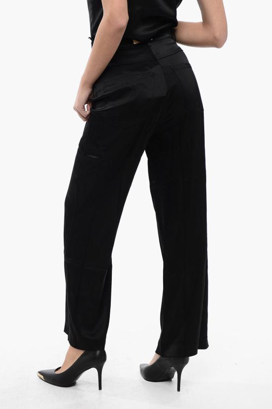  나누슈카 스트레이트 팬츠 NW20CRPA03699 0 BLACK Black - NANUSHKA