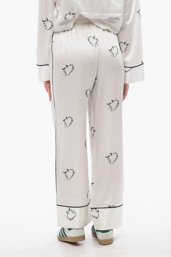  올세인츠 스트레이트 팬츠 SOFI W002CA ECRU WHITE Black White - ALLSAINTS