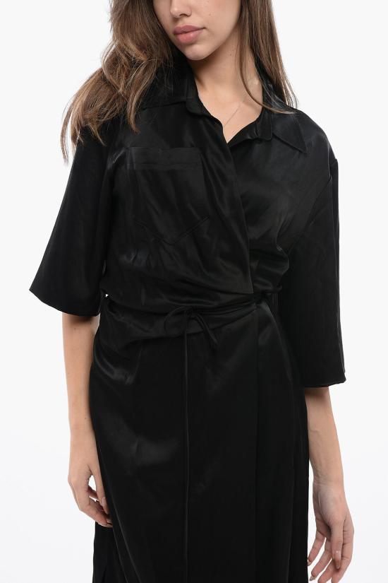  나누슈카 롱 원피스 NW20CRDR03199 0 BLACK - NANUSHKA