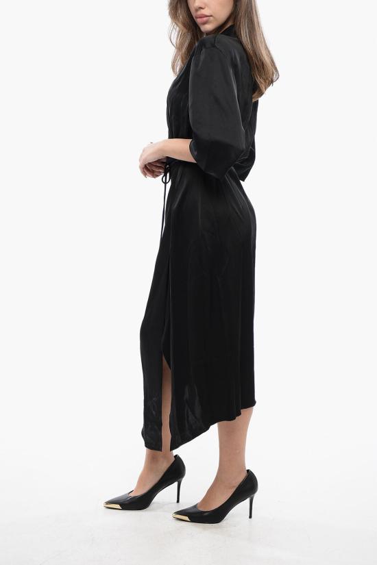  나누슈카 롱 원피스 NW20CRDR03199 0 BLACK Black - NANUSHKA