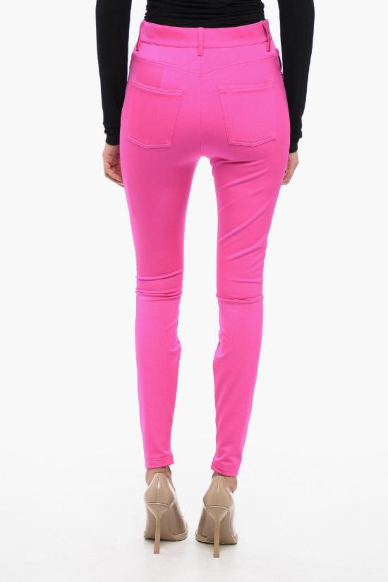  발렌시아가 스트레이트 팬츠 704752 TVK15 6840 Pink - BALENCIAGA