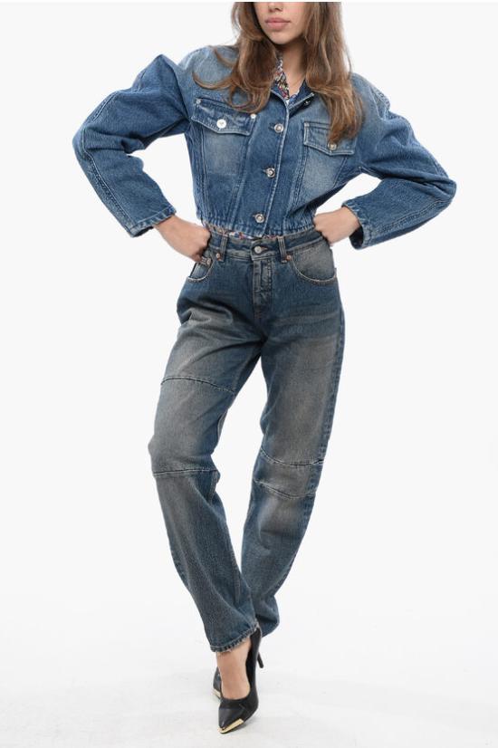  베르사체 데님 자켓 10125431A070791D030 Blue - VERSACE