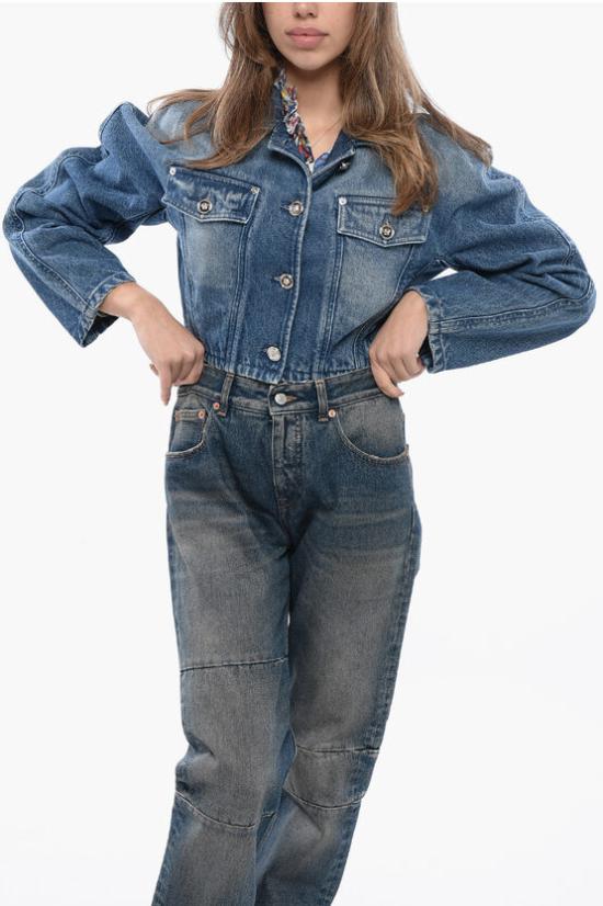  베르사체 데님 자켓 10125431A070791D030 Blue