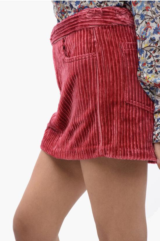  이자벨마랑 숏 스커트 JU0075FA A3G05I 40RY Red - ISABEL MARANT
