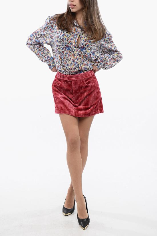  이자벨마랑 숏 스커트 JU0075FA A3G05I 40RY Red - ISABEL MARANT