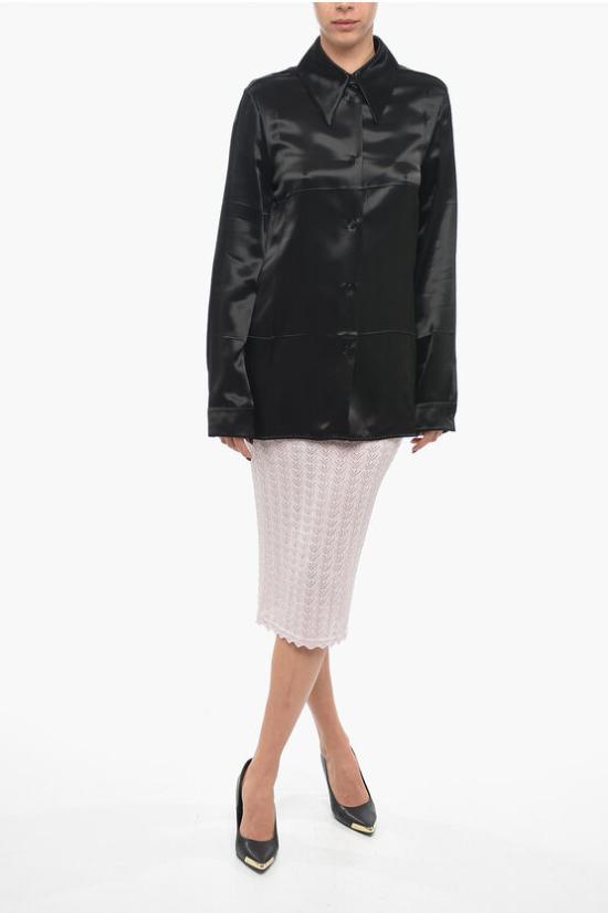  질샌더 블라우스 J52DL0002 J66147 001 Black - JIL SANDER