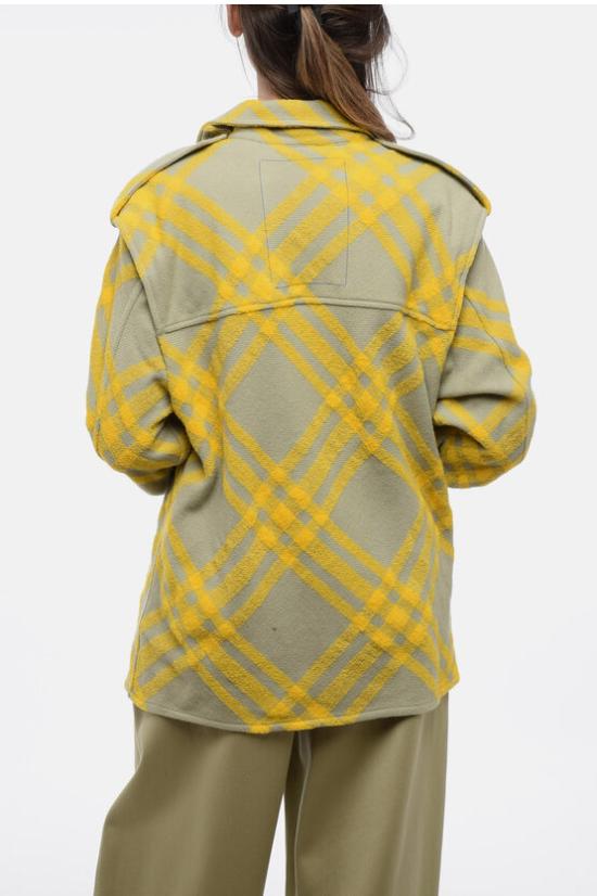  버버리 블라우스 8077274 B7363 Yellow - BURBERRY