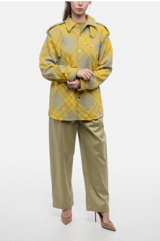  버버리 블라우스 8077274 B7363 Yellow - BURBERRY