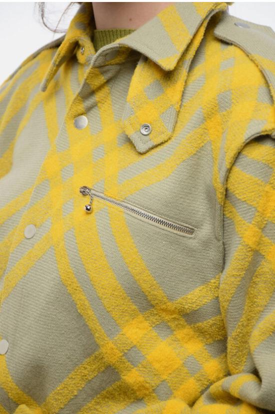  버버리 블라우스 8077274 B7363 Yellow - BURBERRY