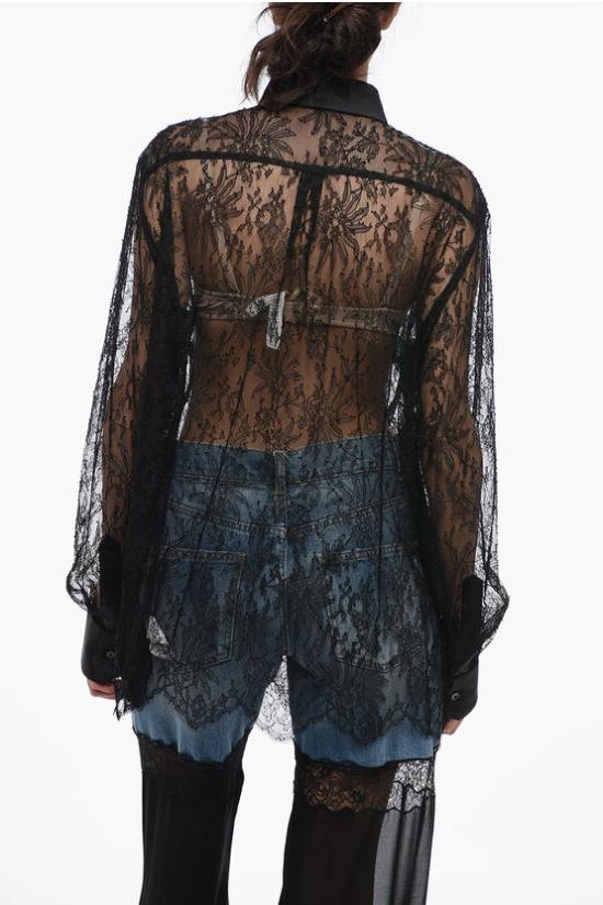  돌체앤가바나 블라우스 F5R42T MLMAE N0000 Black - DOLCE & GABBANA