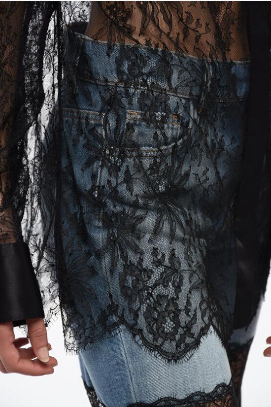  돌체앤가바나 블라우스 F5R42T MLMAE N0000 Black - DOLCE & GABBANA